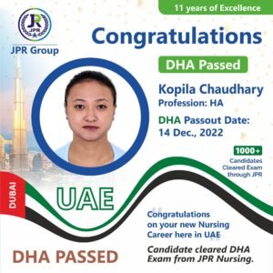 DHA EXAM PASSED