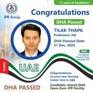 DHA EXAM PASSED