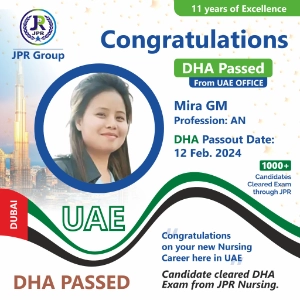 DHA EXAM PASSED