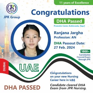 DHA EXAM PASSED