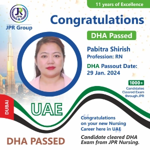 DHA EXAM PASSED