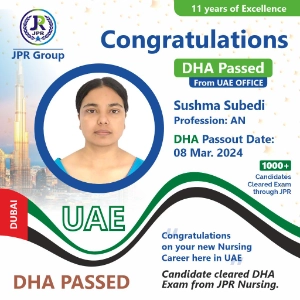 DHA EXAM PASSED