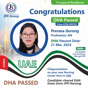 DHA EXAM PASSED