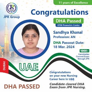 DHA EXAM PASSED