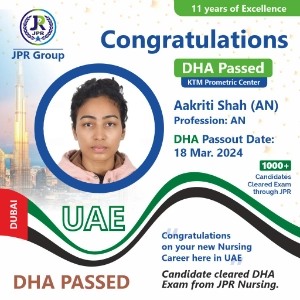 DHA EXAM PASSED