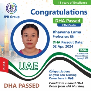 DHA EXAM PASSED