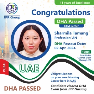 DHA EXAM PASSED