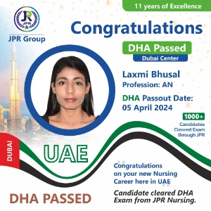 DHA EXAM PASSED