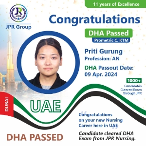 DHA EXAM PASSED