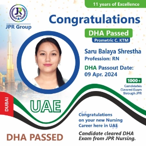 DHA EXAM PASSED