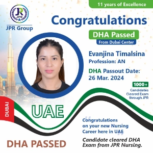 DHA EXAM PASSED
