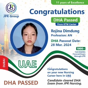 DHA EXAM PASSED