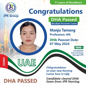 DHA EXAM PASSED