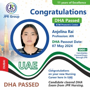 DHA EXAM PASSED