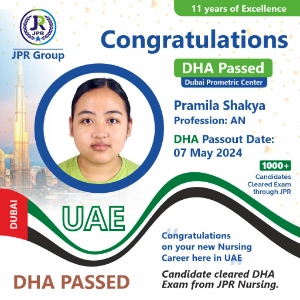 DHA EXAM PASSED