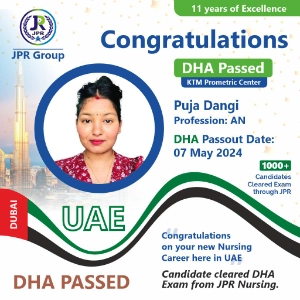 DHA EXAM PASSED