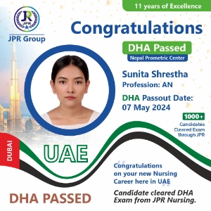 DHA EXAM PASSED