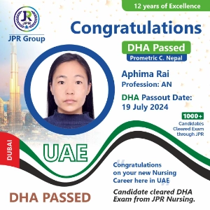 DHA EXAM PASSED