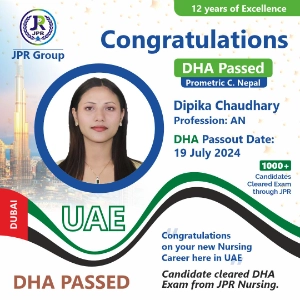 DHA EXAM PASSED