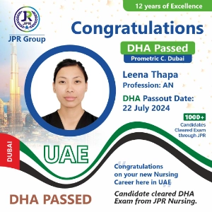 DHA EXAM PASSED