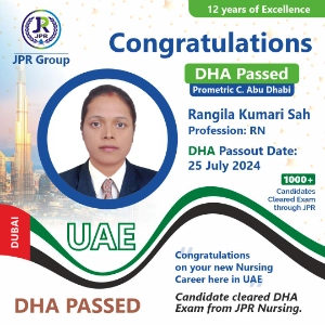 DHA EXAM PASSED
