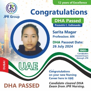 DHA EXAM PASSED