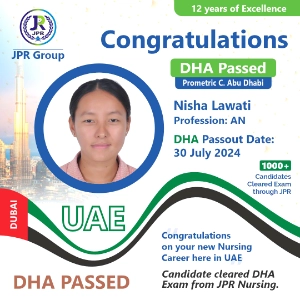 DHA EXAM PASSED