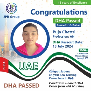 DHA EXAM PASSED