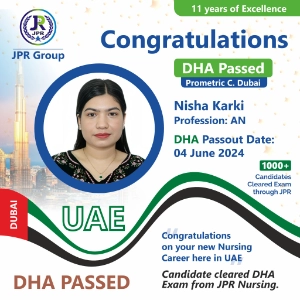 DHA EXAM PASSED