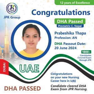 DHA EXAM PASSED