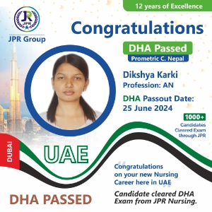 DHA EXAM PASSED
