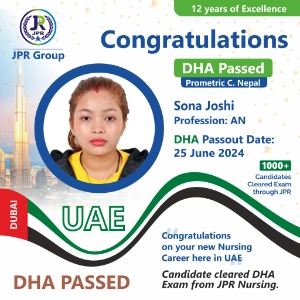 DHA EXAM PASSED