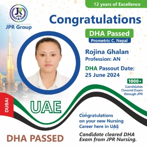 DHA EXAM PASSED