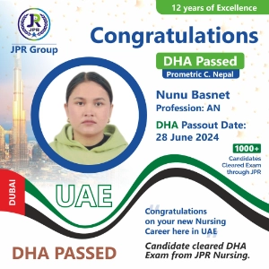 DHA EXAM PASSED