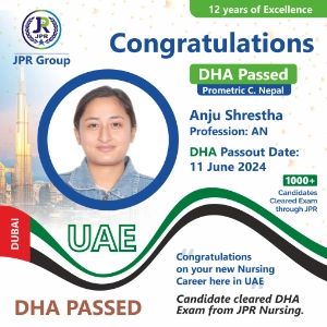 DHA EXAM PASSED
