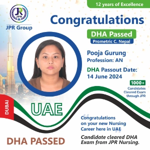 DHA EXAM PASSED