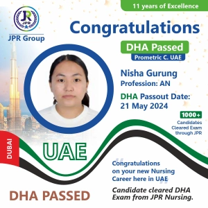 DHA EXAM PASSED