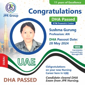 DHA EXAM PASSED