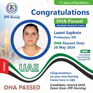 DHA EXAM PASSED