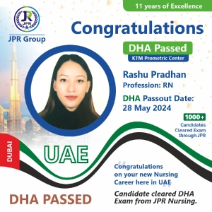 DHA EXAM PASSED
