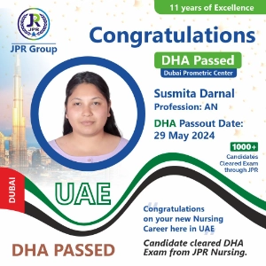 DHA EXAM PASSED