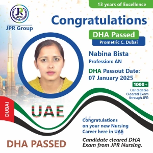 DHA EXAM PASSED
