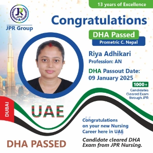 DHA EXAM PASSED