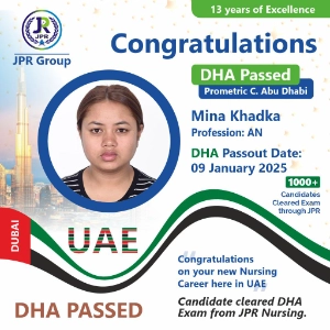 DHA EXAM PASSED