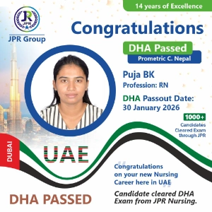DHA EXAM PASSED