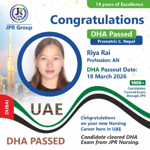 Riya Rai -from JPR DHA Consultancy Nepal - 18 MARCH 2026